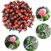 100 Pcs Réglable Micro Drip Irrigation Irrigation Arrosage Anti-colmatage Émetteur Goutteur Système Darrosage Autom