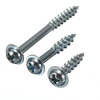 100 pcs ST4-20 / 25/38 Vis En Acier Au Carbone Croix Tête ST4 Travail Du Bois Vis Demi-dent Auto-taraudage
