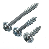 100 pcs ST4-20 / 25/38 Vis En Acier Au Carbone Croix Tête ST4 Travail Du Bois Vis Demi-dent Auto-taraudage