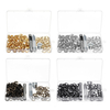 100 pièces / ensemble œillet de 10 mm avec outils dinstallation de rondelle en cuir Rivet boucle déco