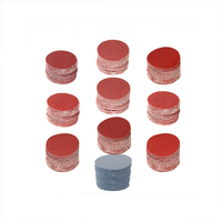 100 pièces 100mm disque de papier abrasif 80-3000 grain 4 pouces outils abrasifs outil de polissage pour ponceuse Machin