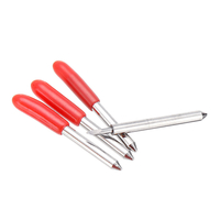 100 pièces 45 degrés lame rouge GCC traceur de coupe lame de coupe en vinyle pour Roland Cutter