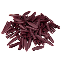 100 pièces 9mm en plastique Oblique trou de poche bouchon couvercle de vis pour 9mm trou de poche gabarit accessoires de