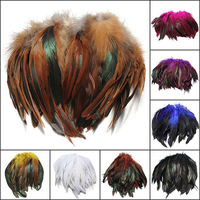 100 pièces moelleux mode coq plume artisanat bricolage 6-8