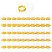 100 pièces système de nivellement plat de carrelage entretoises de plancher de mur capuchons Kit doutils de Base