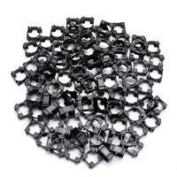 100 pièces unique 18650 Lithium Batterie support support composite fixe Batterie support de groupe pour électr