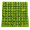 100 poches sac de plantation mural sac de plantation vertical suspendu mural planteur vertical pot de fleur suspendu