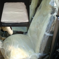 100 x voiture jetable en plastique housses de protection véhicule protections mécaniques avec service de voiturier roule