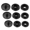 1000 PCS T3/T5/T8 Noir Attache De Résine Clip Attache Boutons Pour Couche De Tissu Artisanat