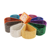 1000 pièces 3mm Cube Buck Ball Mixcolour Balle Magnétique Éducatif Fort Magnétique Jouets Créatifs