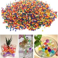 10000PCS / Sac à Perle en Forme de Cristal de Sol Magique Ballons Gel Gonflants Hydrogel Gel Polymère Perles d