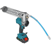 10000PSI 700CC 21V Pistolets graisseurs électriques sans fil Outil dentretien de voiture dexcavatrice avec tuy