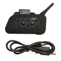1000M Casque de Moto Casque Intercom avec Fonction Bluetooth