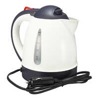 1000ml 12V 24V Portable Chauffe-Bouilloire Chauffe-eau Voyage Camping Thé Café
