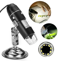 1000X 8LED 2MP USB Zoom Microscope Digital Magnifier HD Caméra Endoscopique Vidéo