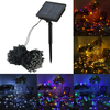 100/200/300 LED jardin extérieur de fil de cuivre de guirlandes solaires de chaîne imperméable