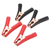 100a 90mm noir rouge durables cuivre plaqué pinces de batterie en métal alligator pinces