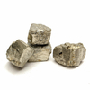 100g belles décorations en cristal cubique de pyrite de fer doré