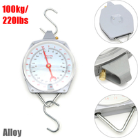 100kg / 220lbs Clockface Hanging Scale Pesage Butchering avec crochet