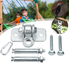 100 kg hamac robuste accessoires suspendus mousquetons crochets de suspension pivotants crochets de Suspension fixes