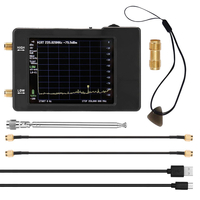 100kHz-350MHz 2.8 pouces portable deux entrées analyseur de spectre minuscule analyseur de spectre à écran tactile 100 K