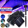 100LED 12M énergie solaire fée guirlande lumières de Noël Party Decor jardin extérieur