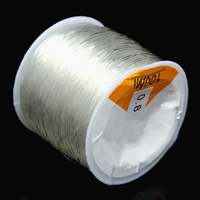  100m cristal fil de chaîne de ligne extensible perles cordon élastique Dichotomanthes 0.8mm