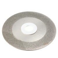 100mm 4 pouces 150 mesh meulage au diamant revêtu disque de roue