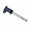 100mm 4 pouces LCD Règle de micromètre de jauge de vernier en Fiber de carbone électronique numérique