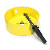 100mm Bi Metal Trou Scie Holesaw Cutter Arbor Trépan Bois Kit En Plastique