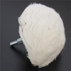 100mm coton vadrouille roue de roue dôme de polissage de polissage pour outil rotatif