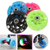 100mm LED Flash allument des roues pour un mini scooter avec 2 roulements ABED-7