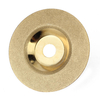 100mm x 16mm diamant meulage disque de roue en alliage dur disque de polissage or