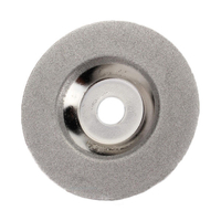 100mm x16mm losange métal roue argent meulage disque de meulage