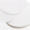 100Pcs / Set 7/9/11 / 125 / 15 / 18cm Quantitative Filter Paper Feuille de filtre circulaire sans cendre dentonnoir