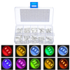 100pcs (10 couleurs x 10pcs) 3mm LED Kit de diode 3 mm 3V Set émettant de la lumière chaud blanc vert rouge bleu jaune o
