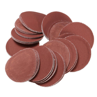 100pcs 3 pouces 75mm 2000 grit pad disques du papier de verre de ponçage de polissage