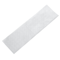 100pcs acrylique transparent double face Traceless