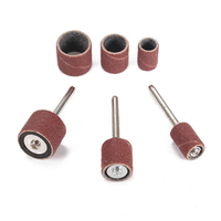 100pcs bandes de ponçage manches avec mandrins 2pcs pour le polissage de meulage électrique