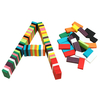 100pcs beaucoup de couleurs authentiques enfants en bois standard jouets domino
