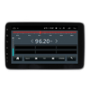 10, 1 pouces 1DIN pour Android 9.1 Autoradio stéréo de voiture Lecteur multimédia à rotation à 360 degrés 8 cœurs 2 + 32G