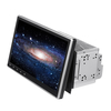10.1 pouces 2 Din pour Android 9.1 Quad Core 1 Go + 16 Go Lecteur MP5 de voiture Ange stéréo automatique réglable GPS Éc