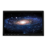 10, 1 pouces 2 Din pour Android 9.1 Radio stéréo de voiture Quad Core 2 + 32G Angel Écran tactile réglable GPS Navigation