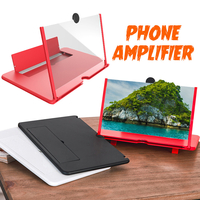 10/12 pouces HD support décran support de téléphone écran amplificateur loupe support support de téléphone de burea