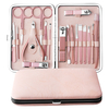 10/13/15/18 pièces en acier inoxydable coupe-ongles ensemble manucure ensemble outil à ongles