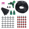 10/15 / 25m tuyau Micro système dirrigation goutte à goutte Kits darrosage automatique outils de jardin d