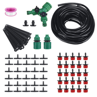 10/15 / 25m tuyau Micro système dirrigation goutte à goutte Kits darrosage automatique outils de jardin d