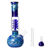 10, 7 pouces en verre Boong Bubbler Pipe à eau Hoookah Beaker Filtre à catcher Boongs Water OIil Rig Pipe