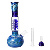 10, 7 pouces en verre Boong Bubbler Pipe à eau Hoookah Beaker Filtre à catcher Boongs Water OIil Rig Pipe