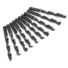 10pcs HSS forets hélico daux à vis sans fin à tige droite de 1-10 MM